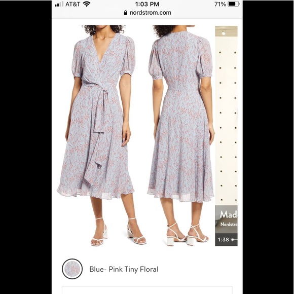 Halogen Floral Dress - Picture 1 of 5